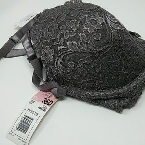 Smart & Sexy lace underwire 36D push up lined